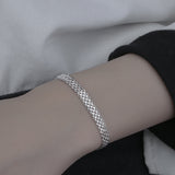 Multi-layer Lace Woven Round Beads Chain Bracelet – Jewelry Gift Ideas — 2