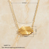 Niche Light Luxury Design Gold-plated Necklace – Jewelry Gift Ideas — 5