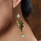 Ethnic Style Jewelry Ornaments Leaf Earrings Medium – Stylish Gifts — 4