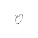 S925 Sterling Silver Butterfly Leaf Ring A – Practical Gifts — 5