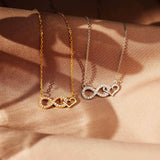 8 Love Necklace Women's Simple Light Luxury – Jewelry Gift Ideas — 4