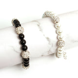 Exquisite Glass Pearl Simple Pendant Bracelet – Jewelry Gift Ideas — 1