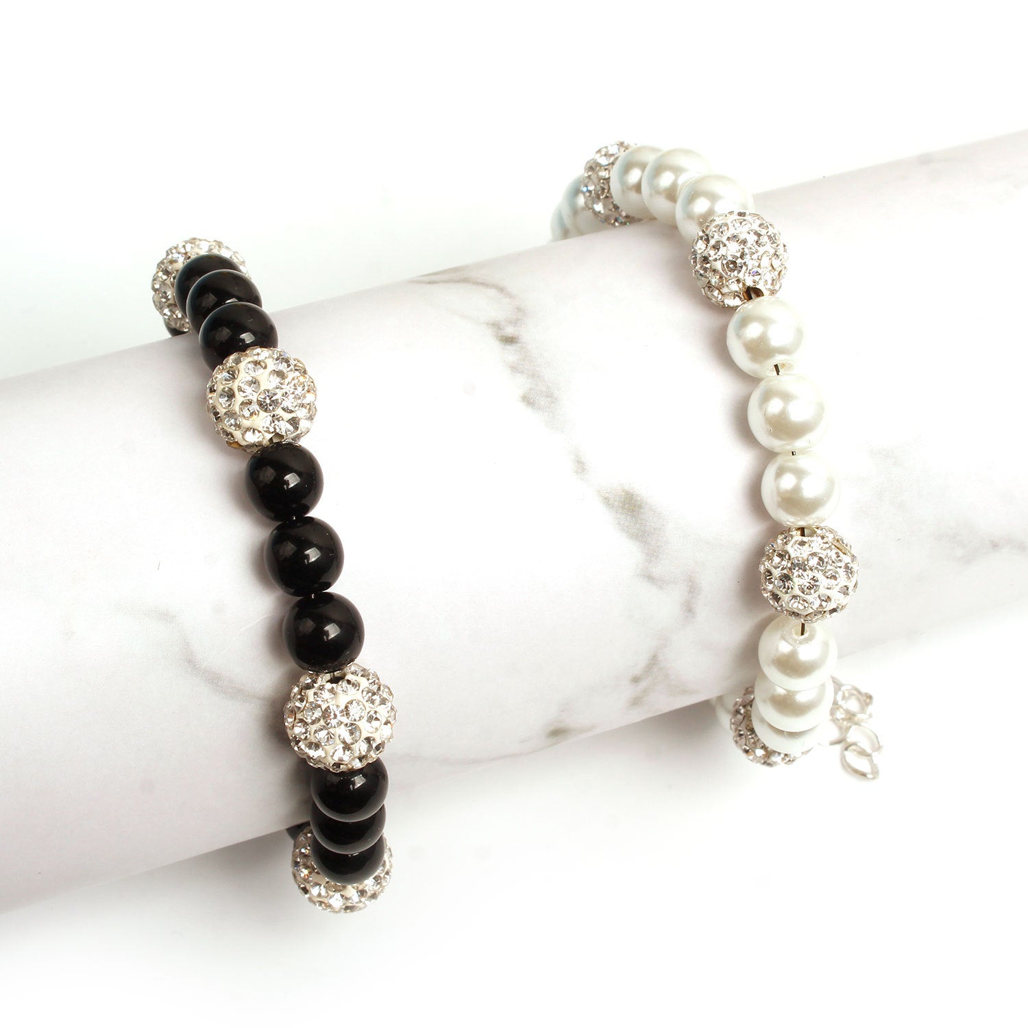 Exquisite Glass Pearl Simple Pendant Bracelet – Jewelry Gift Ideas — 1