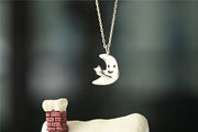 Star Moon Pendant S925 Silver Couple Necklace – Jewelry Gift Ideas — 3