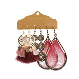 Simple Small Clear Alloy Earrings Retro Set – Thoughtful Gifts — 10