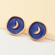 Fashion Alloy Love Moon Lightning Earrings – Stylish Gifts — 13