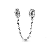 Logo Love Pentagram Bow Safety Chain Bracelet – Jewelry Gift Ideas — 5