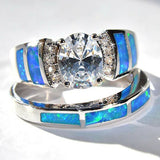 Women's Aobao Two In One Ring Set With Zircon – Gifts for Her — 3