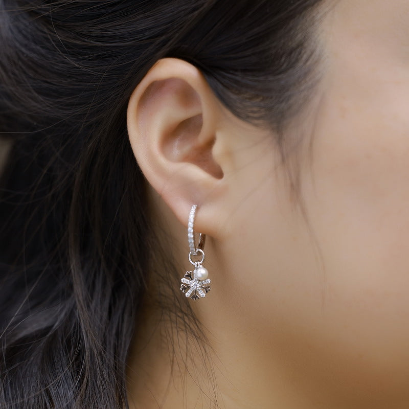 Female S925 Silver Inlay Pearl Personality Fashion – Stylish Gifts — 1
