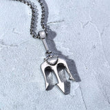 Trident Pendant Male Domineering Simple Pendant – Jewelry Gift Ideas — 2