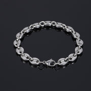 Coffee Beans Link Chain Bracelet – Jewelry Gift Ideas — 4