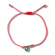 Copper Bead Drop Oil Copper Peach Heart Red – Jewelry Gift Ideas — 6