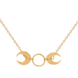 Simple Hollow Rose Stainless Steel Necklace Women – Jewelry Gift Ideas — 11