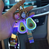 Avocado key pendant with lamp acrylic luminous – Jewelry Gift Ideas — 1