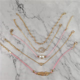 Gold Arrow Bracelet Four-piece Women's Jewelry – Jewelry Gift Ideas — 4