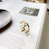 Sterling Silver Water Droplet Crown Women Ring – Gifts for Her — 2
