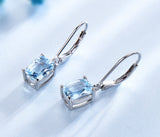 Lady 925 Sterling Silver Topaz Pendant Earring – Jewelry Gift Ideas — 2