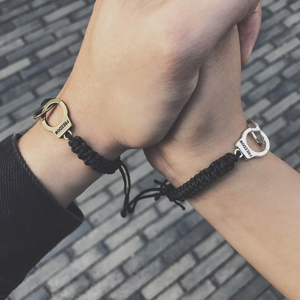 Personalized hand-woven woven bracelet – Jewelry Gift Ideas — 1