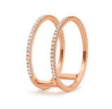 Fashionable zircon ring wedding ring – Gifts for Couples — 7