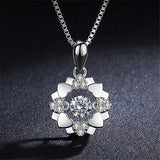 Smart Snowflake Pendant Silver Plated Necklace – Jewelry Gift Ideas — 5