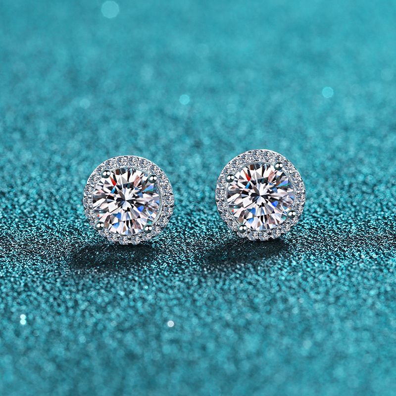 Women's Mosonite S925 Sterling Silver Earrings – Gifts for Her — 1