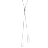 Sterling Silver Geometric Triangle Necklace – Jewelry Gift Ideas — 2