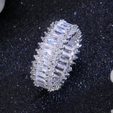 Women's Long Zircon Ring With Diamond Ring Accessories – Stylish Gifts — 1