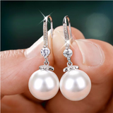 Pearl Earrings With Female Korean White Copper Plating – Gifts for Her — 5