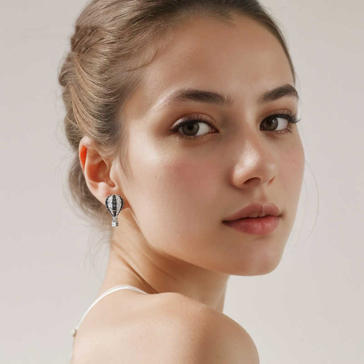 Hot Air Balloon Ear Studs Female Fashion Minority – Stylish Gifts — 1