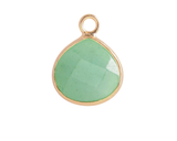 Dyed Jade Water Drop Pendant Necklace – Jewelry Gift Ideas — 6
