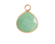 Dyed Jade Water Drop Pendant Necklace – Jewelry Gift Ideas — 6