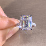 Princess Square Fashion Wild Rock Candy Wedding Ring – Stylish Gifts — 7