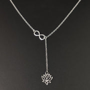 Simple Flower Flower Hollow Lotus Necklace – Jewelry Gift Ideas — 5