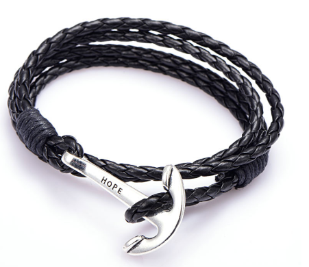Anchor Bracelet Weave Multilayer Men's Jewelry – Jewelry Gift Ideas — 1
