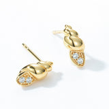 Women's Marine Holiday Style Conch Stud Earrings – Stylish Gifts — 5