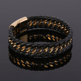 Braided Style personalized leather bracelet – Stylish Gifts — 2