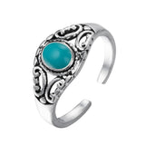 Todorova New Fashion Jewelry Ring Single Blue Stone – Stylish Gifts — 1