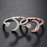 Star moon ring – Meaningful Gifts — 1