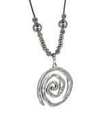 RETRO Geometric Spiral Distressed Earrings – Jewelry Gift Ideas — 13
