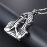 Mens Fashion Simple Skull Pendant Necklace – Jewelry Gift Ideas — 7