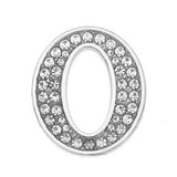 30mm Chrome Color White Diamond Letters Pet Collar – Stylish Gifts — 9