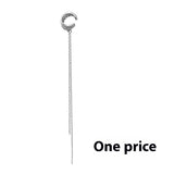 Tassel Chain Long Ear Clip Without Piercing One Style – Stylish Gifts — 4
