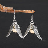 Women's Triangle Wings Vintage Earrings – Gifts for Her — 9
