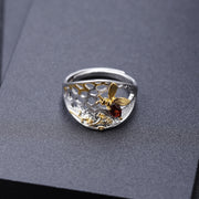 Designer Natural Wind Opening Adjustable Ring – Surprise Gifts — 1