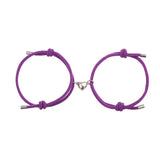 Simple Nylon Love Magnetic Bracelet – Jewelry Gift Ideas — 14