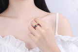 Colored Diamond Ladies Ring – Birthday Gifts — 4