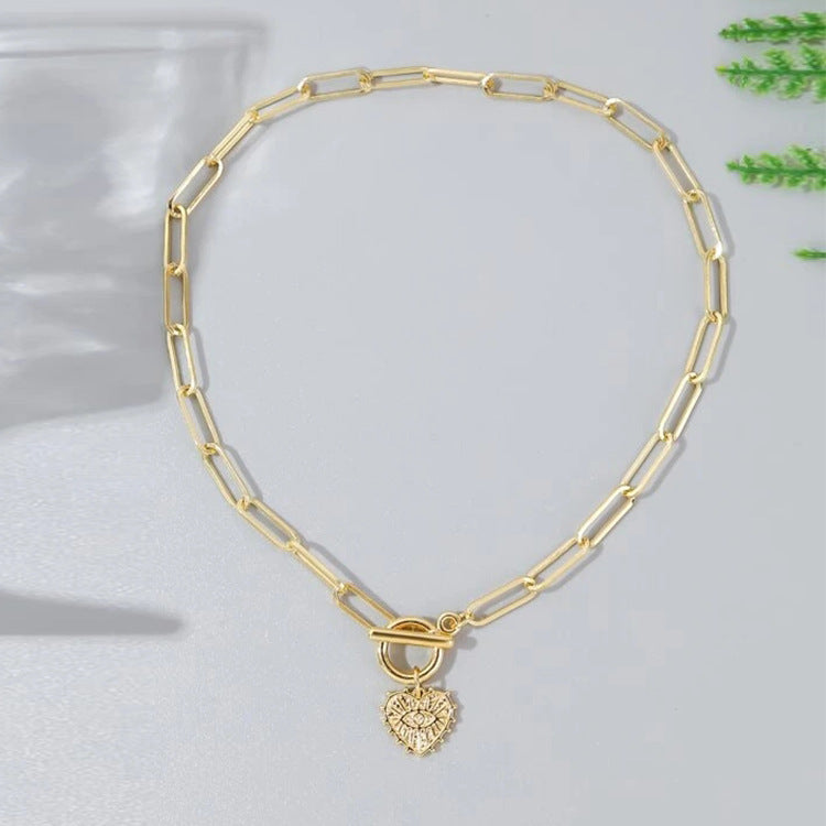 Jewelry Temperament Trend Heart-shaped Eye – Jewelry Gift Ideas — 1