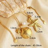 Ocean Style Necklace Stainless Steel Starfish – Jewelry Gift Ideas — 3