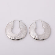 Stainless Steel Mirror Geometry Titanium Steel Hollow – Beauty Gifts — 3