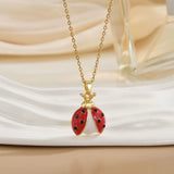 Women's Creative Cartoon Beetle Necklace Ladybug – Jewelry Gift Ideas — 1
